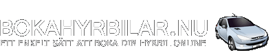 Boka billiga hyrbilar, hyrbil, biluthyrning